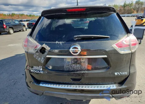 2016 Nissan Rogue S из США, поврежденный, VIN KNMAT2MV2GP658739